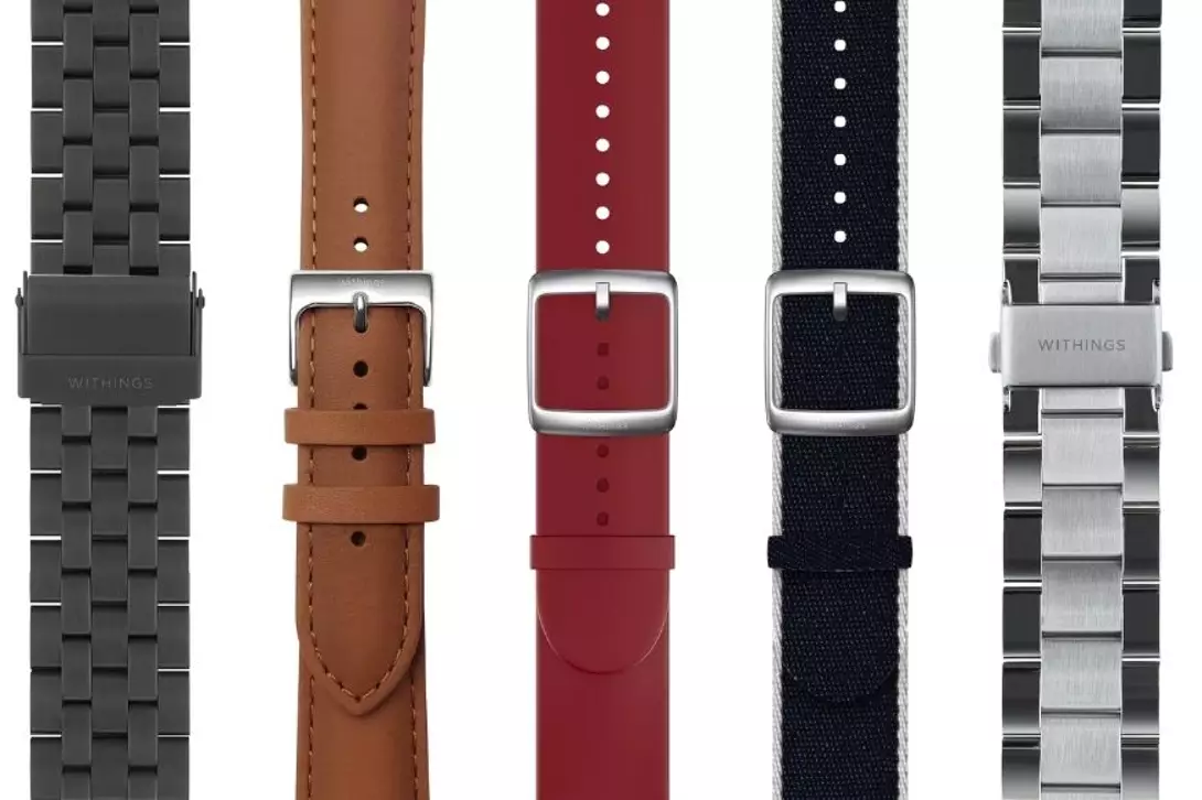 montre hybride bracelet interchangeable